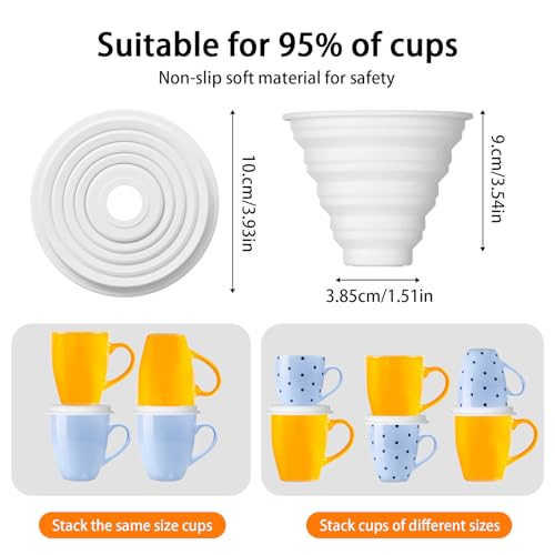 Mug Stacker & Storage Organizer (6 Count)