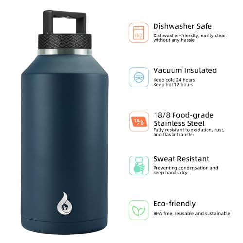 64oz Insulated Water Bottle