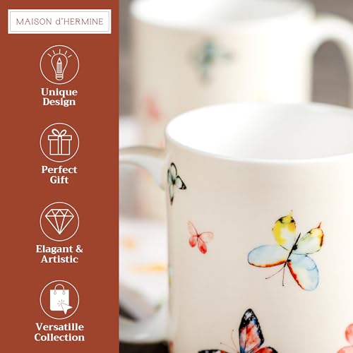 Coffee Mug with Handles Tea Cups (2 Count)