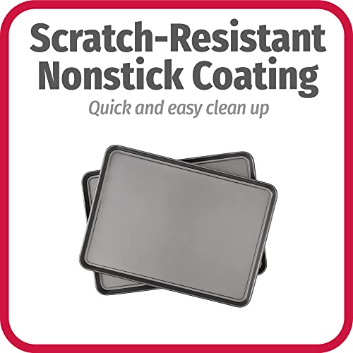 Everday Nonstick Carbon Steel 15” x 21” Baking Sheet Set (2 Count)