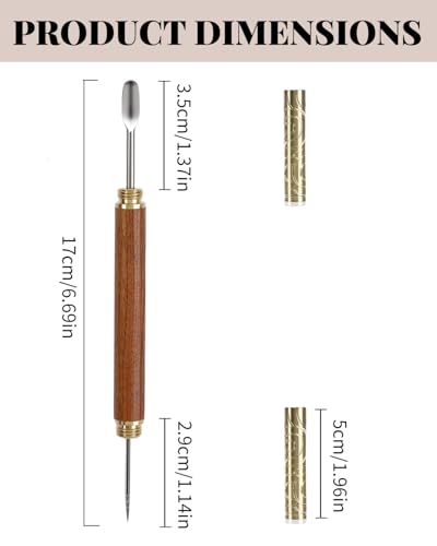1PCS Latte Art Pen with Rosewood Handle