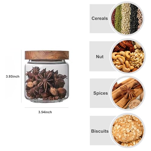 Glass jar candy Containers