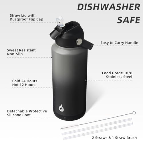 32oz Insulated Water Bottle