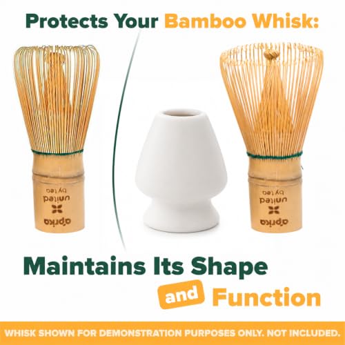 Aprika Life Matcha Whisk White Holder