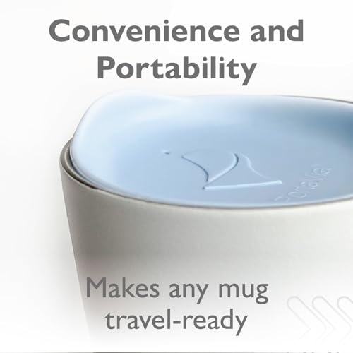Reusable Silicone Lid for Coffee Cups and Mugs