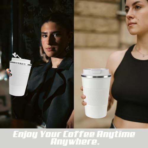 Vacuum Insulated Stainless Steel Travel Coffee Mug