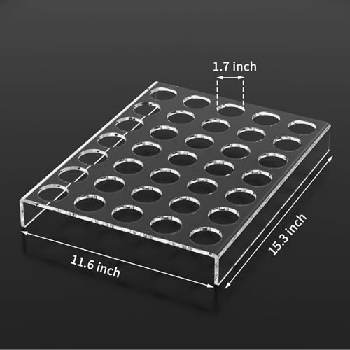 Acrylic K Cup Drawer Organizer Tray Pod Holder for 35 Coffee Capsules