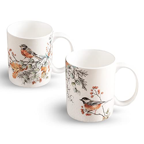 Coffee Mug with Handles Tea Cups (2 Count)