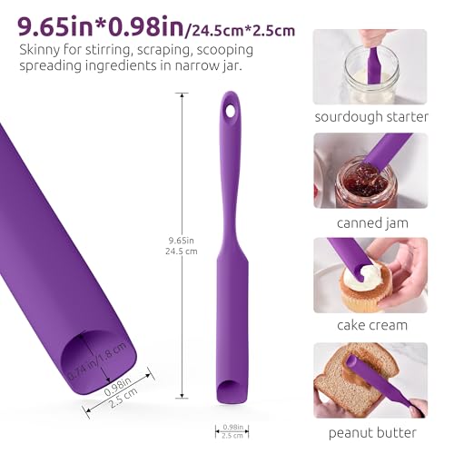 Silicone Jar Spatula for Sourdough Starter