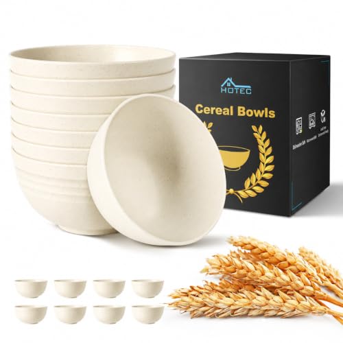Unbreakable Wheat Straw Cereal Bowls (26 Count)