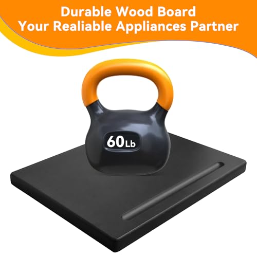 Wood Appliance Slider with 360' Wheels