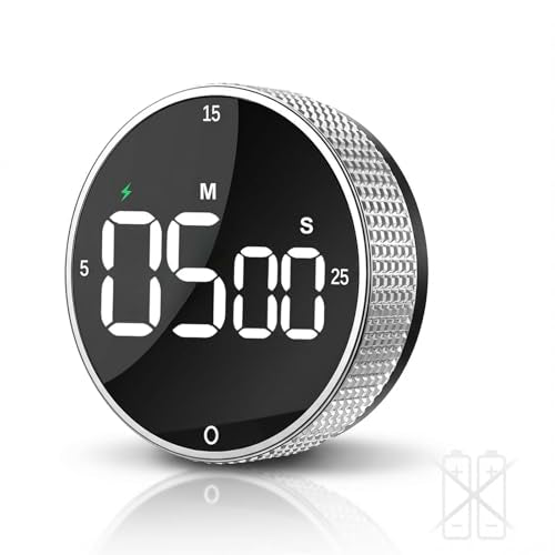 Rechargeable Magnetic Kitchen Timer