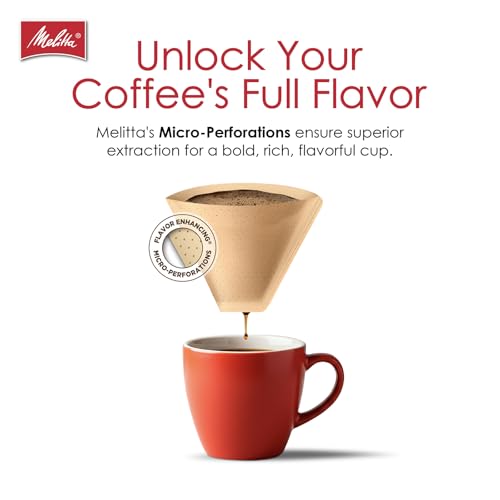 4 Unbleached Coffee Filters (300 Count)