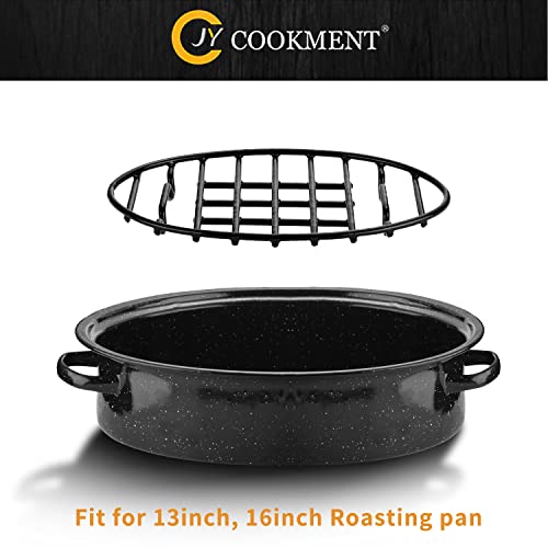 Roasting Rack with Integrated Feet