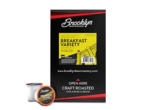 Coffee Pods Breakfast Gourmet Variety Pack (40 Count)