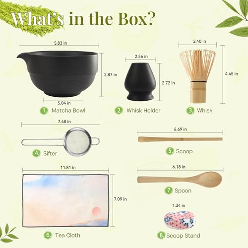 Matcha Whisk Set (8 Count)