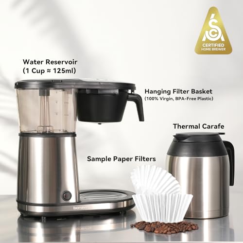 8 Cup Drip Coffee Maker Machine