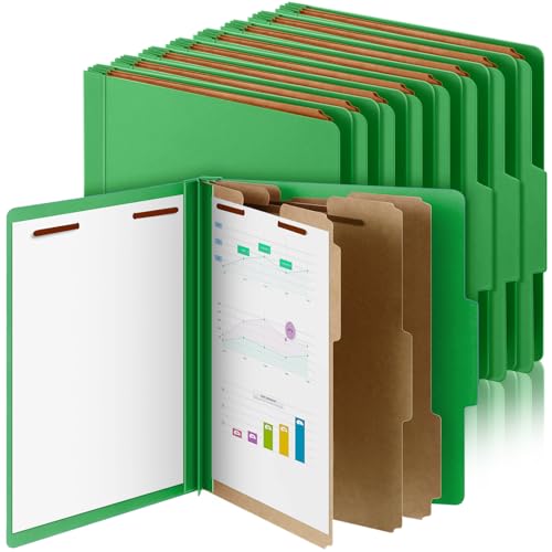 12 Pcs Classification Folder Letter Size