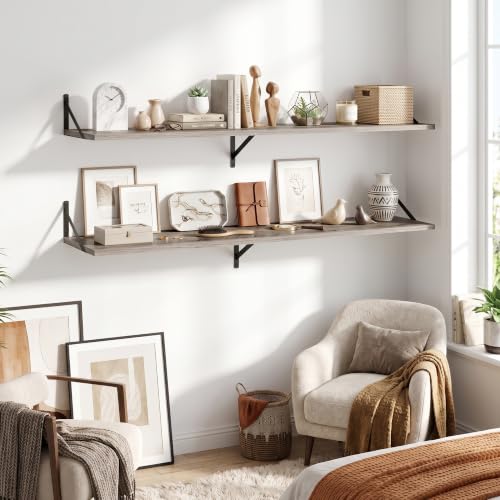 Wall Mounted Floating Shelves Set of 2 (2 Count)