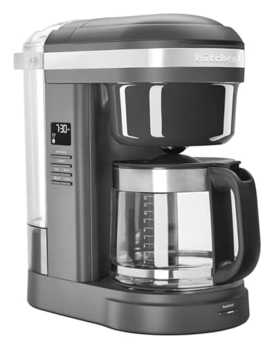 12 Cup Drip Coffee Maker with Spiral Showerhead