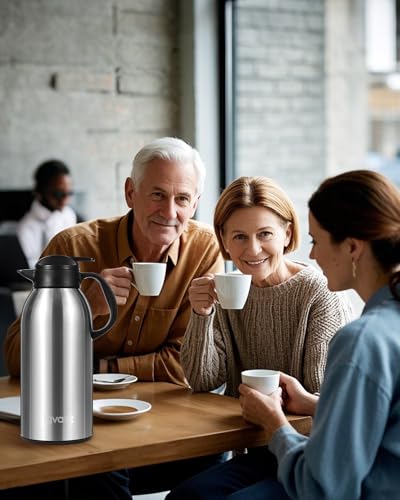 2 PCS Thermal Coffee Carafe 102 oz (6 Count)