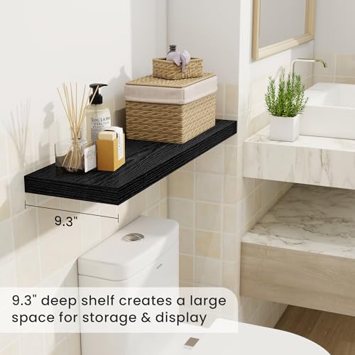 9.3Inch Deep Floating Shelves for Wall (2 Count)