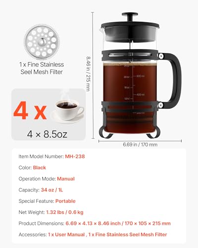 French Press Coffee Maker