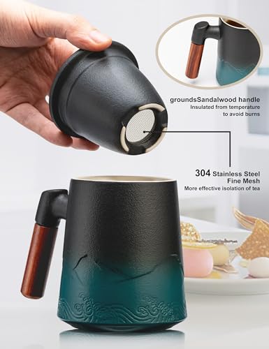 Tea Cup with Infuser and Lid (15.2 Count)
