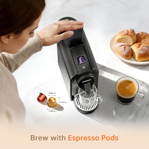Bafè Pro Single Serve Espresso Machine for Nes Original Pods