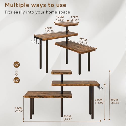 3 Tier Spice Rack Kitchen