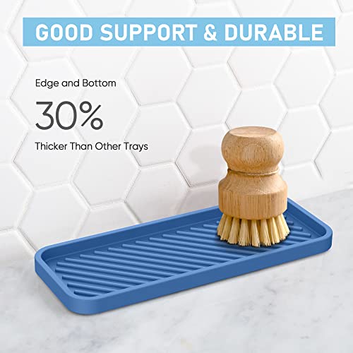 Kitchen Silicone Sink Organizer Tray (2 Count)