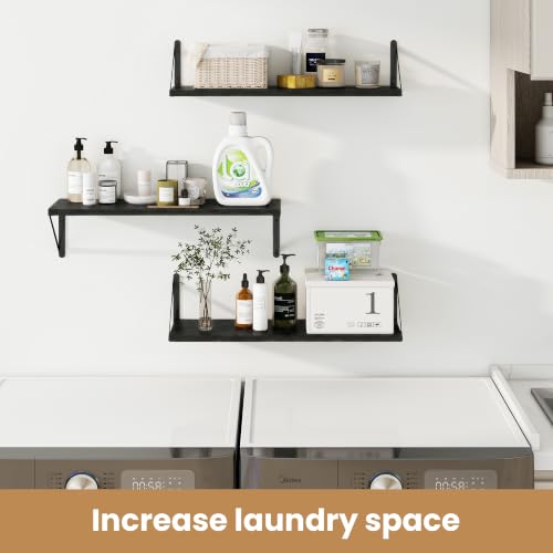 Floating Book Shelves for Wall