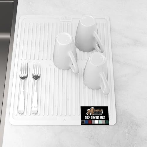 Patented BPA Free Silicone Dish Drying Mat