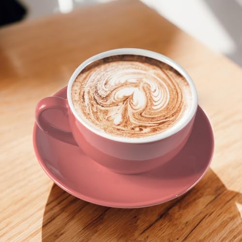 Porcelain Coffee Cup with Saucer 220ml (9.99 Count)