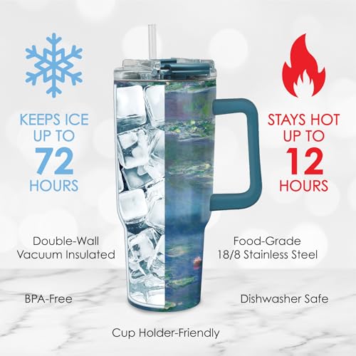 18 8 Stainless Steel Insulated Water Tumbler with Straw
