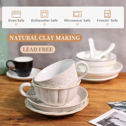 Latte Cup with Saucer