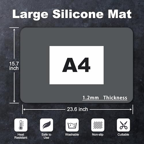 Silicone Mat for Kitchen Counter (2 Count)