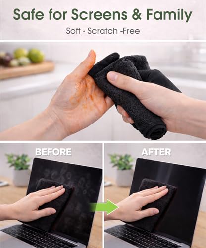 Microfiber Cleaning Cloth Roll (100 Count)