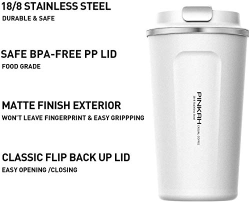 17OZ Vacuum Casual Travel Coffee Mug for Hot