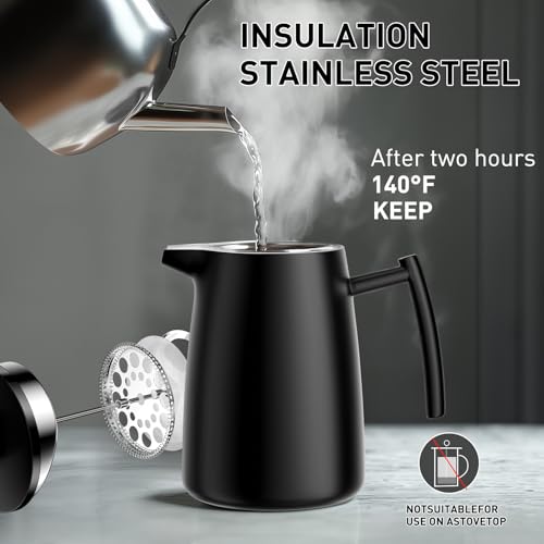 50oz French Press Coffee Maker