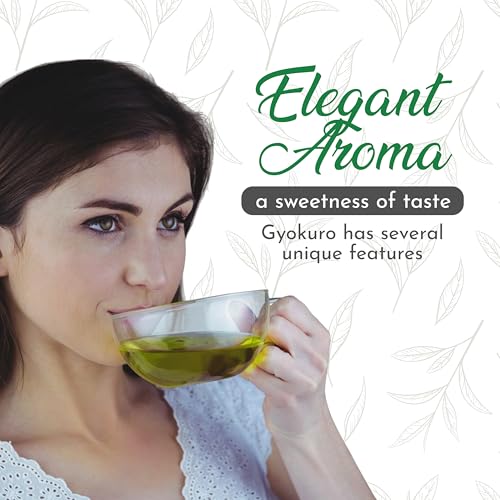 Premium Gyokuro Japanese Green Tea finest green tea loose leave tea (4 Ounce)