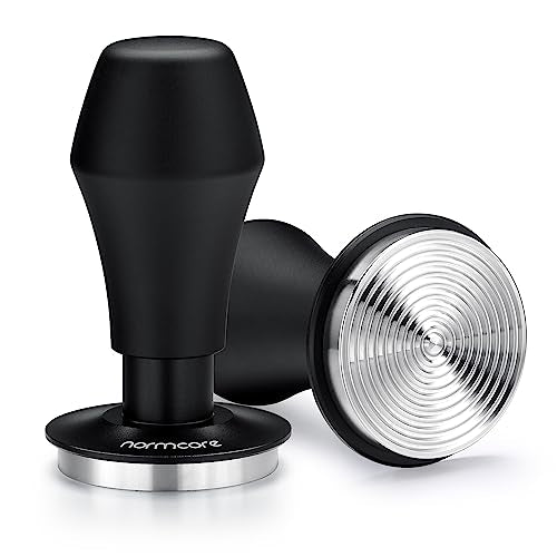 51mm Espresso Coffee Tamper with Ripple Base