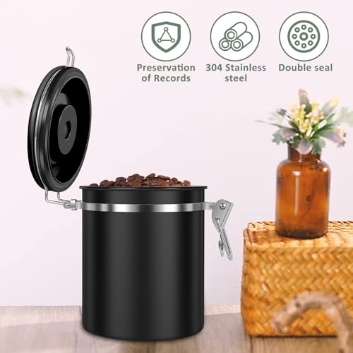 2PCS Coffee Bean Storage Container Set (2 Count)