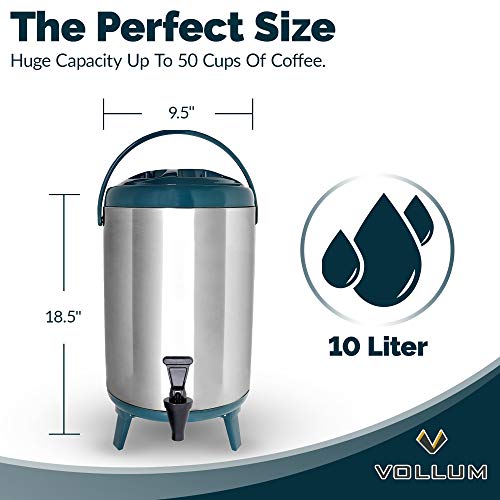 Stainless Steel Insulated Beverage Dispenser