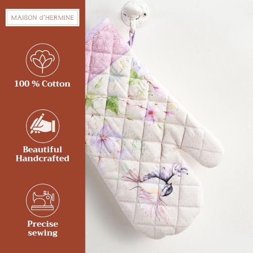 Maison d'Hermine Oven Gloves 100% Cotton Oven Mitt