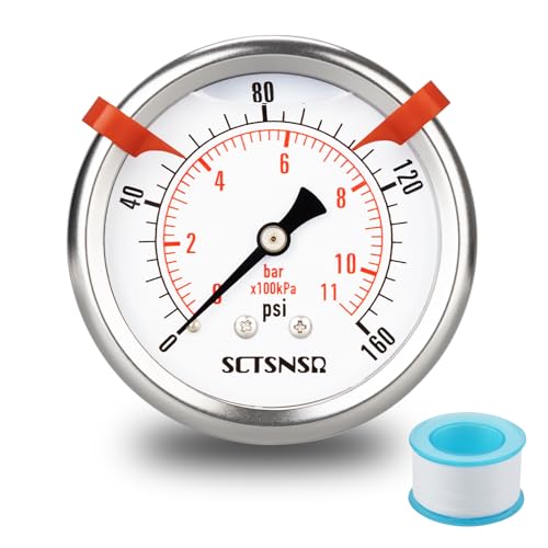 0 to 160 Psi Pressure Gauge