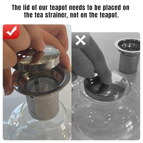 Glass Teapot for Stovetop