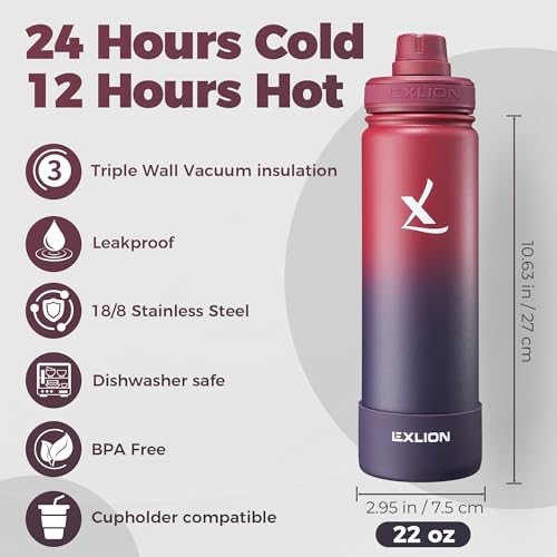 Tea Infuser Water Bottle 22 Oz