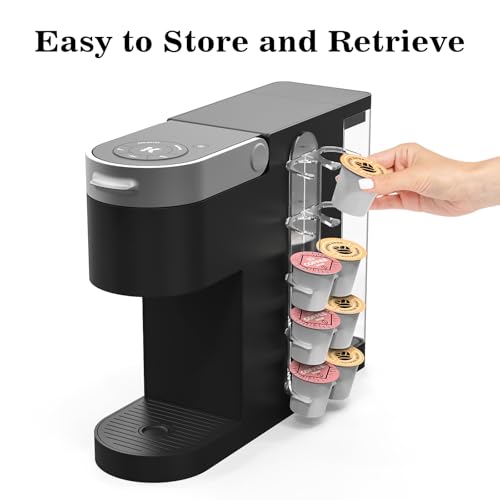 K Cup Pod Holder Acrylic Coffee Capsule Storage (2 Count)