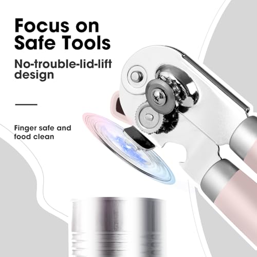 Heavy Duty Hand Can Opener Manual with Magnet